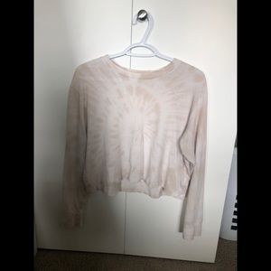 Tie-dye cropped long sleeve from American Eagle
